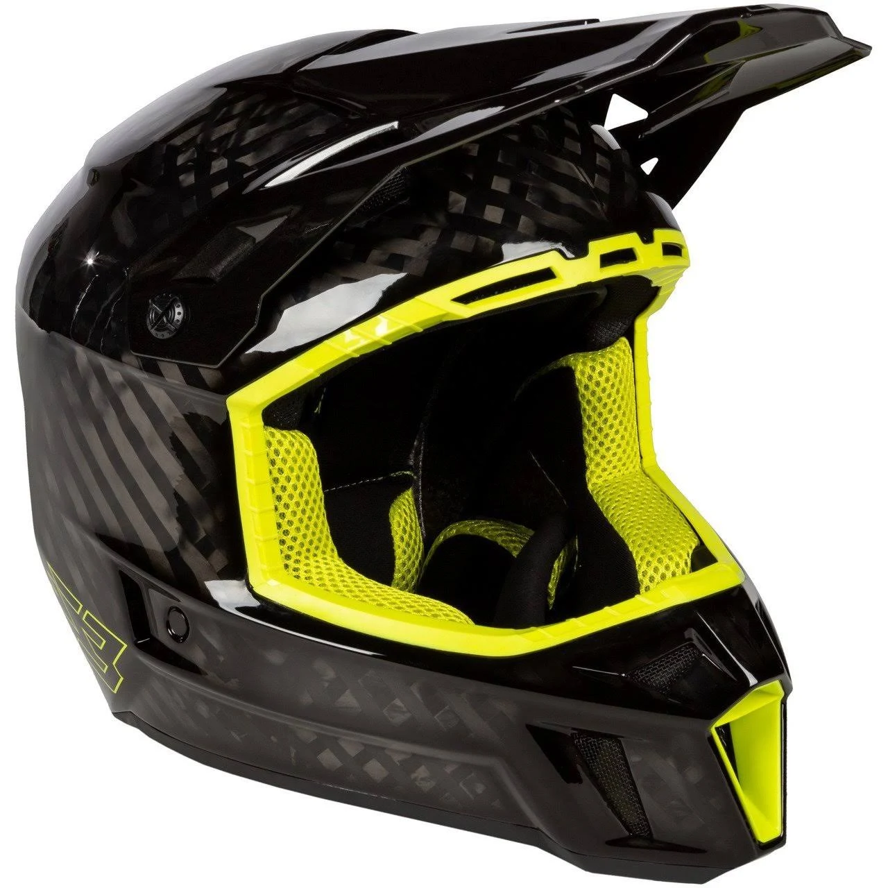 Klim F3 Carbon Helmet - Draft Vivid Blue Medium