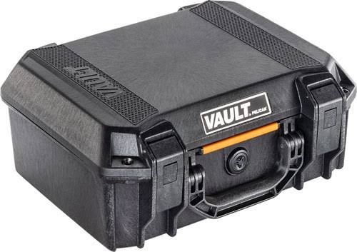 Pelican V200 Vault Medium Handgun Case with Foam, Black