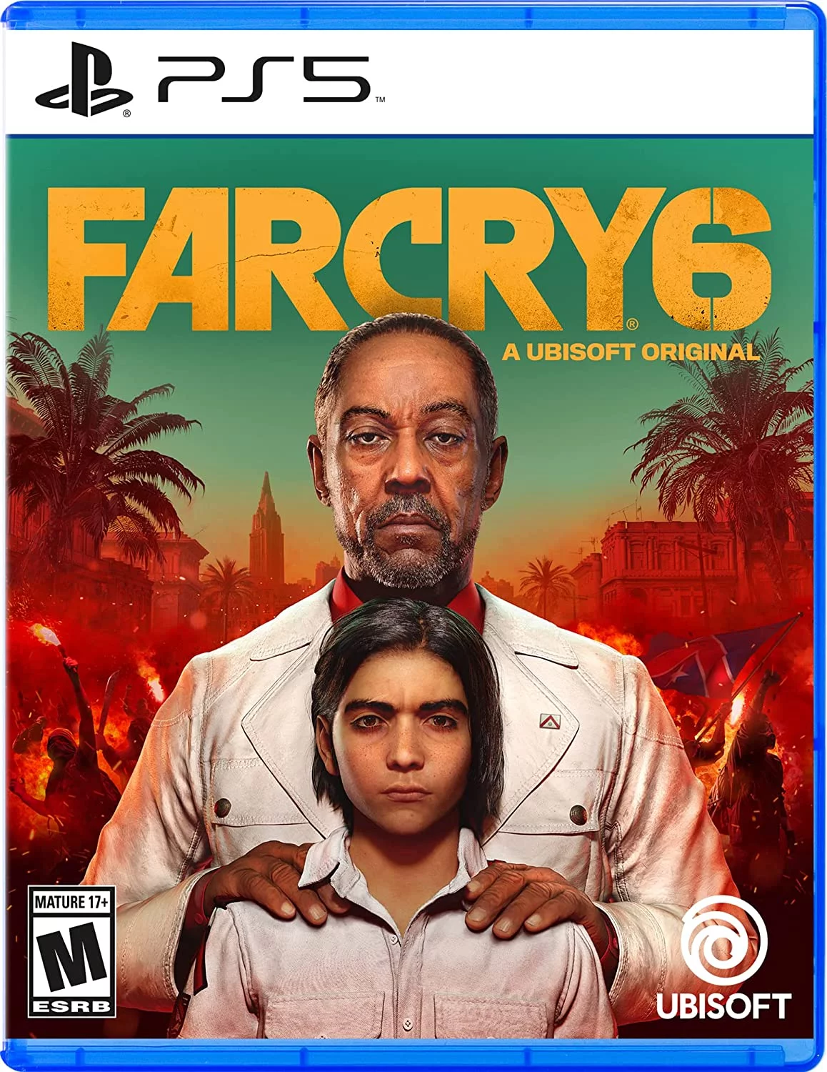Sony PlayStation 5 Disc Version Console (Ps5 Disc Console) with Far Cry 6 Game Bundle