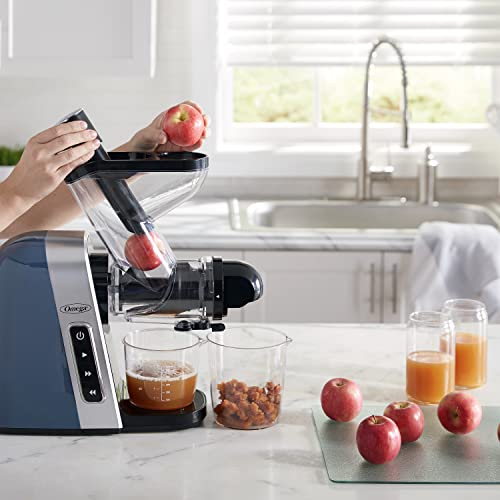 Omega BPA Free, Slow Masticating High Juice Yield with Wide Mouth Chute