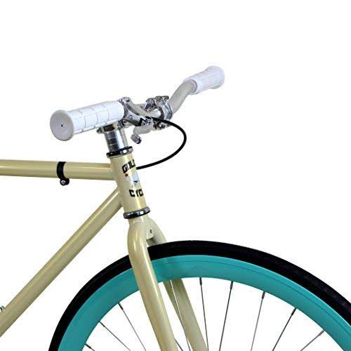 Golden Cycles Pharaoh White Single Speed Fixie Bike 45 cm