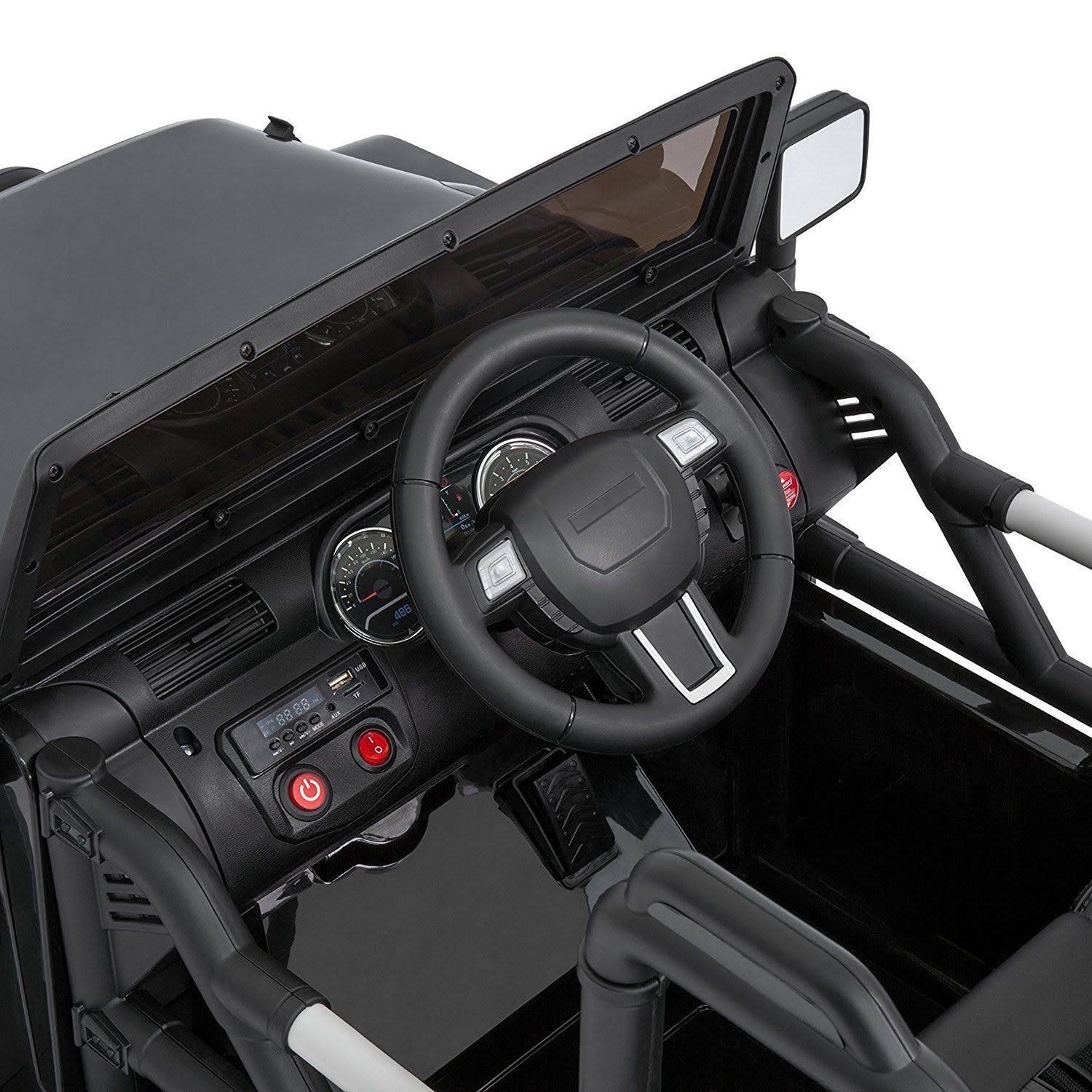 Best Choice Products 12V Ride on Car Truck W Remote Control, 3 Speeds, Spring Suspension, LED Light Black