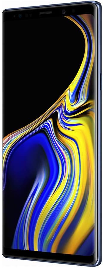 Samsung Galaxy Note 9 (SM-N960F/DS) 6GB / 128GB (Ocean Blue) 6.4-inches LTE Dual SIM (GSM ONLY, NO CDMA) Factory Unlocked - International Stock No Warranty (Renewed)