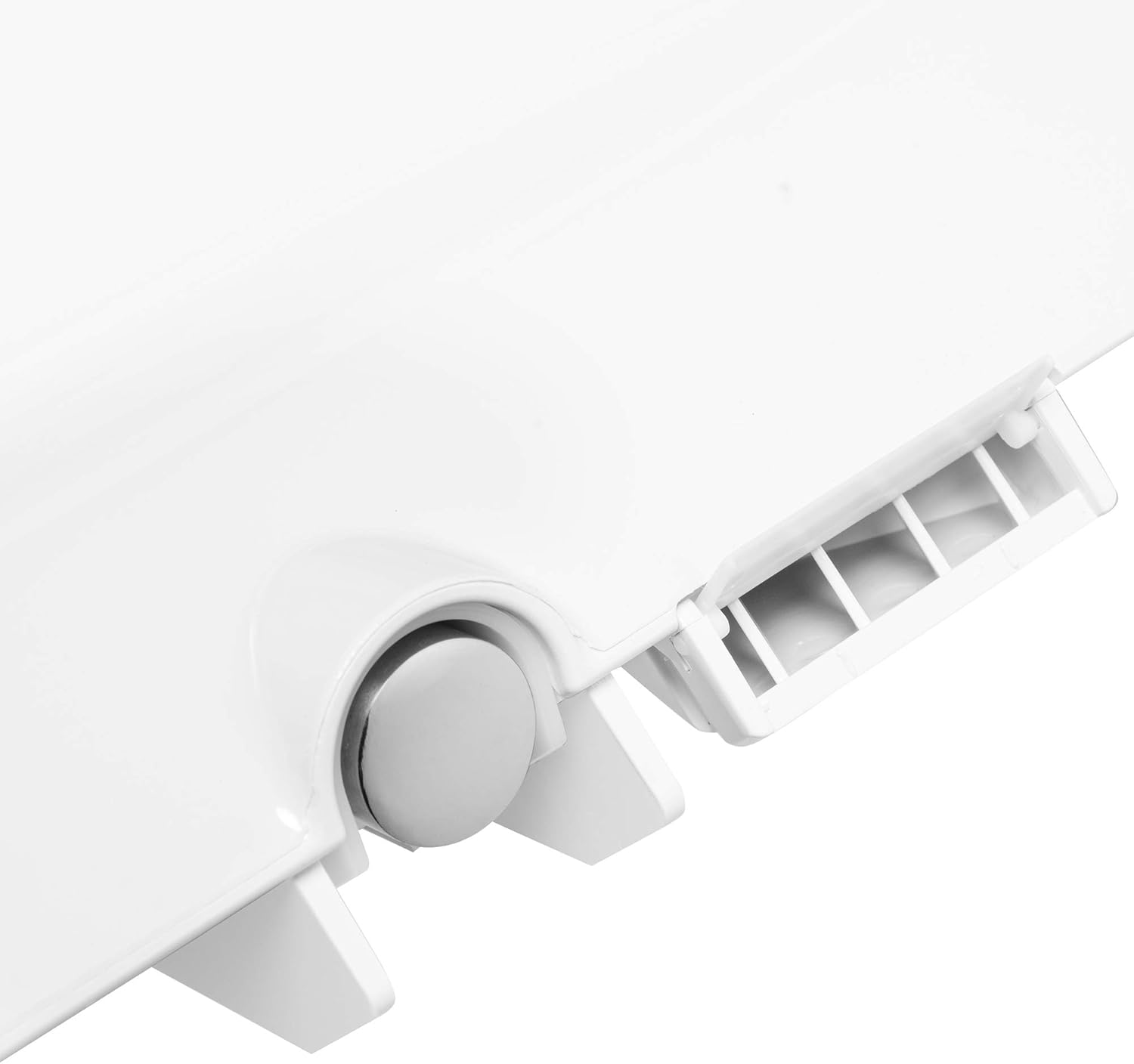 Brondell DR802 Swash Elongated Electronic Bidet Seat, Fits Elongated Toilets, White