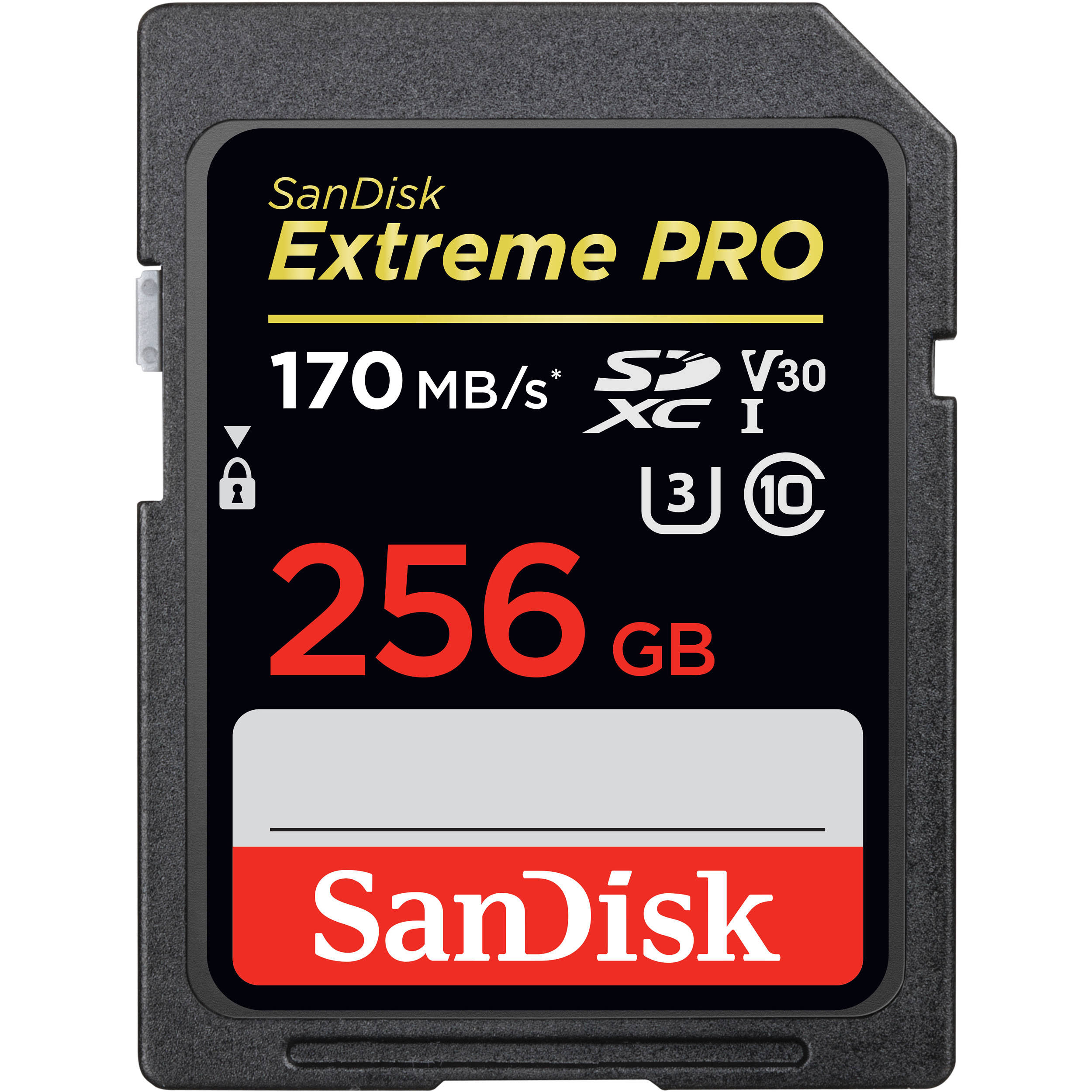 SanDisk - Extreme Pro 256gb SDXC UHS-I Memory Card