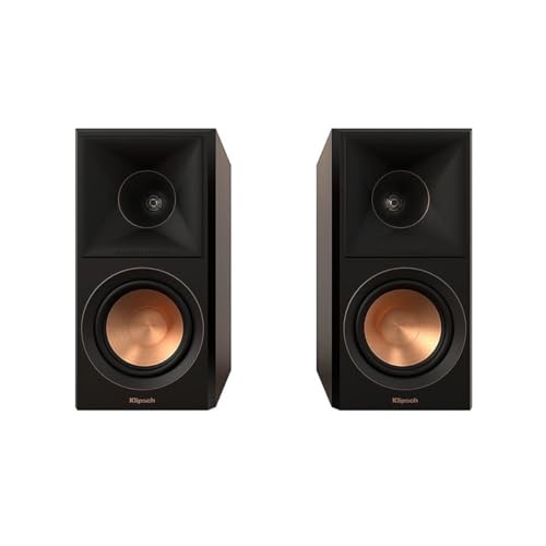 klipsch Reference Premiere RP-500M II Walnut Bookshelf Speakers