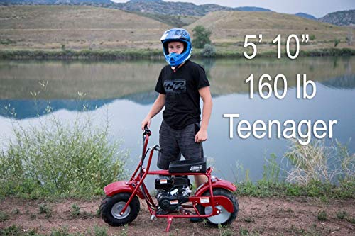 Coleman 196cc Gas-Powered Camo Minibike, B200C