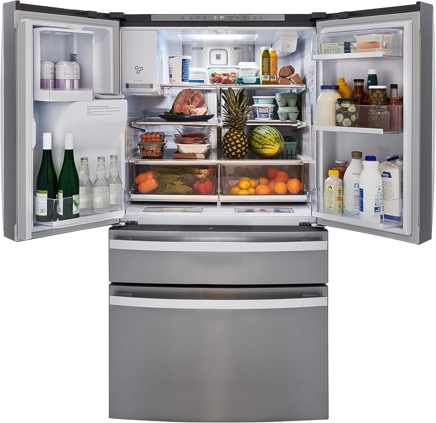 Kenmore 72695 29.5 cu. ft. French Door refrigerator, Stainless Steel