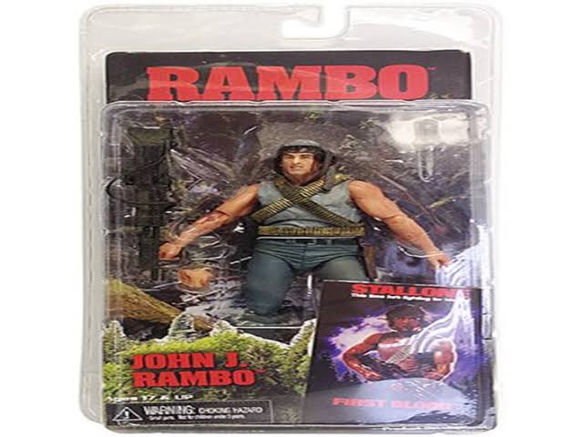 NECA Toys Action Figure - First Blood - John J. Rambo