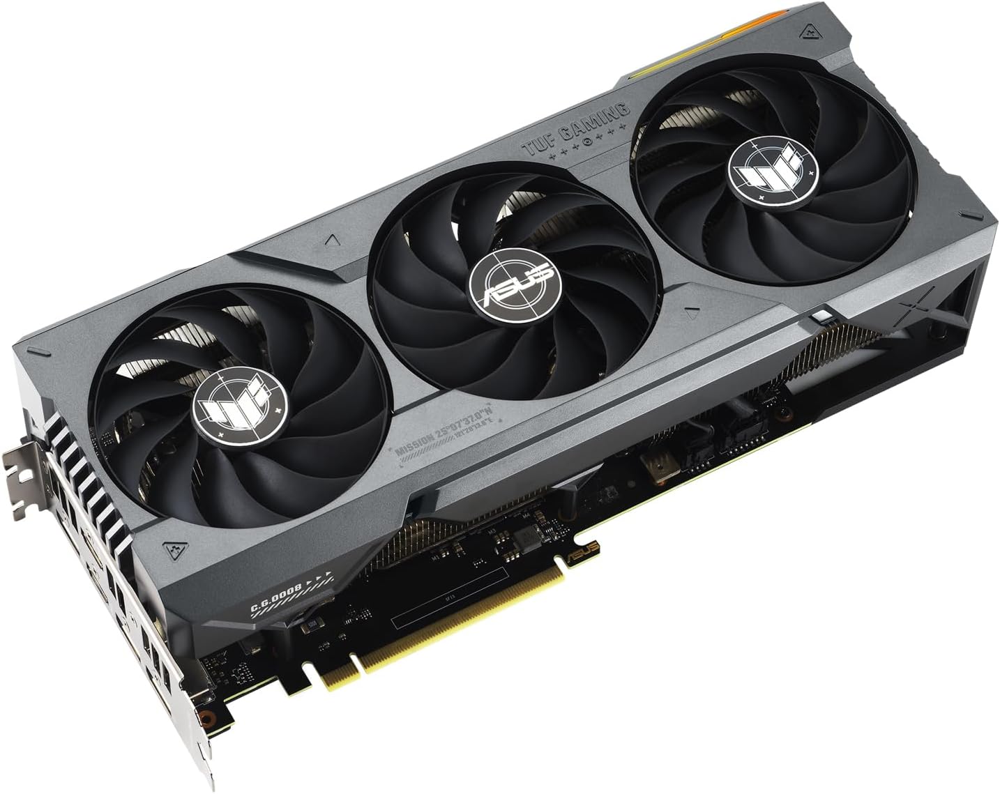 ASUS TUF Gaming GeForce RTX 4070 Ti Super 16GB GDDR6X OC Edition Gaming Graphics Card (NVIDIA GeForce RTX4070Ti DLSS 3, PCIe 4.0, 2X HDMI 2.1a, 3X DisplayPort 1.4a, TUF-RTX4070TIS-O16G-GAMING, Black)