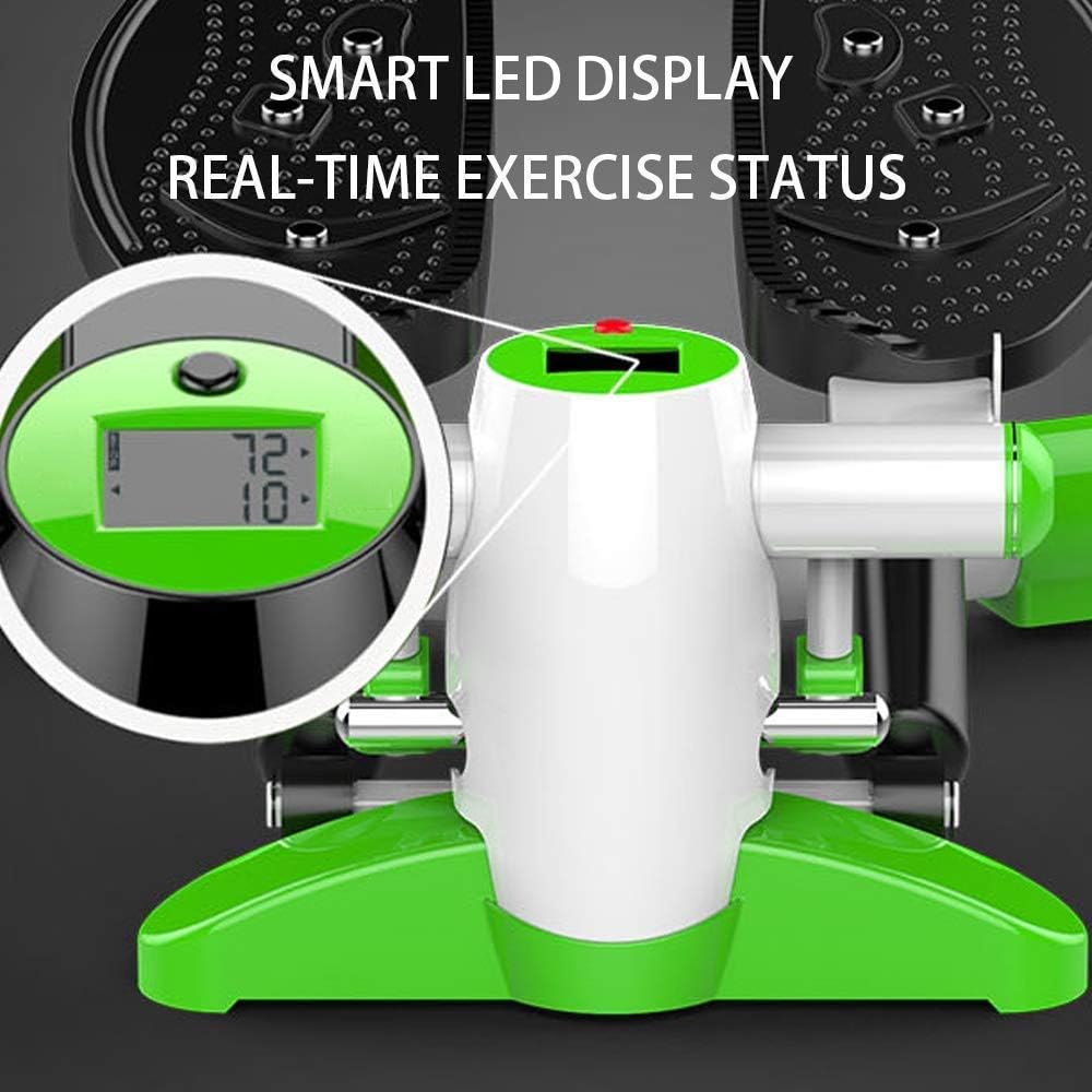 Stepper for mini stepper, Oscillating stepper for home, Up-down stepper for beginners and advanced users, Home fitness gym equipment, small and compact