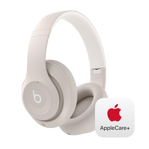 Beats Studio Pro - Wireless Bluetooth Noise Cancelling Headphones - Personalized Spatial Audio, USB-C Lossless Audio, Apple & Android Compatibility, Up to 40 Hours Battery Life - Sandstone