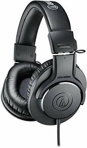 Audio-Technica ATH-M20x Professional Studio Monitor Headphones Renewed