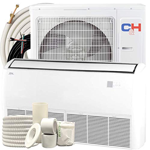 Cooper & Hunter, Sophia Series, 12,000 BTU Floor Ceiling Ductless Mini Split Air Conditioner 230V
