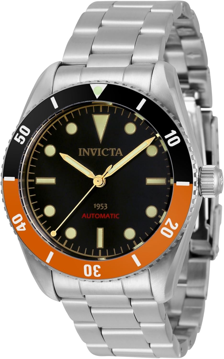 invicta Men's 34336 Pro Diver Automatic 3 Hand Black Dial Watch