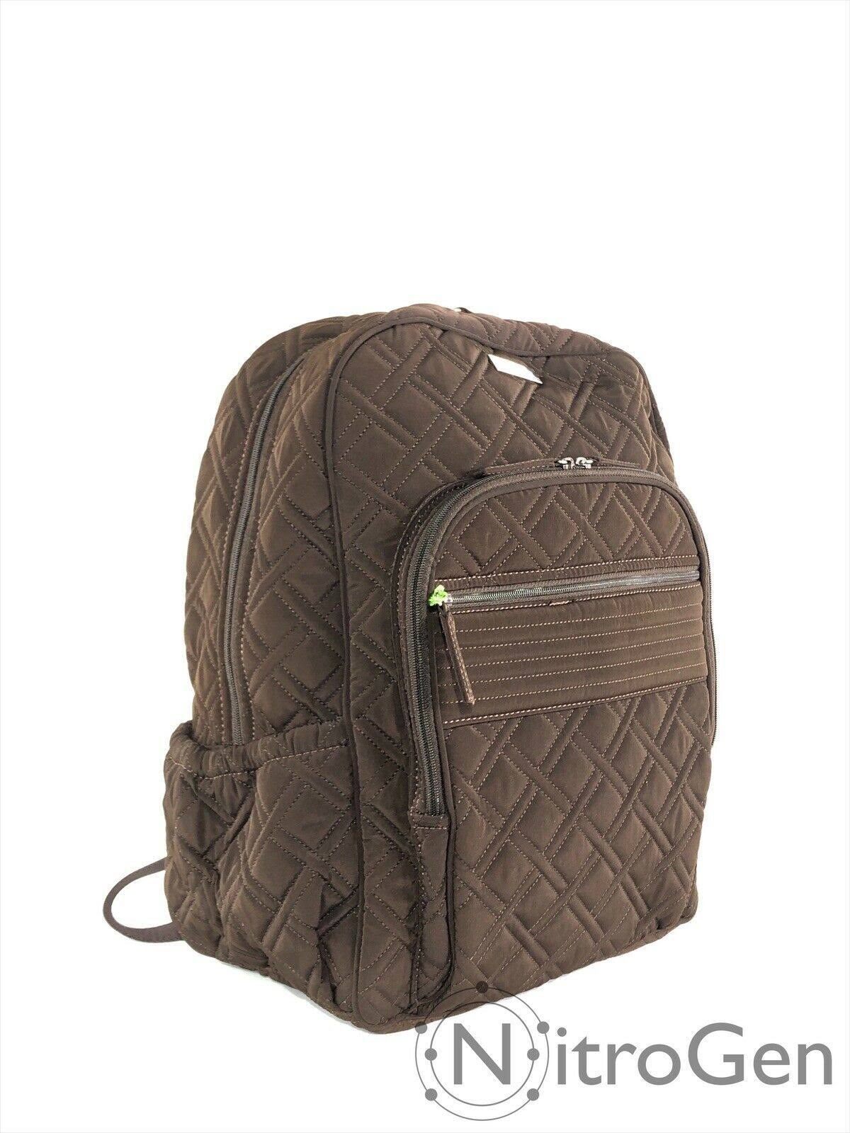 Vera Bradley Campus School Backpack - Espresso