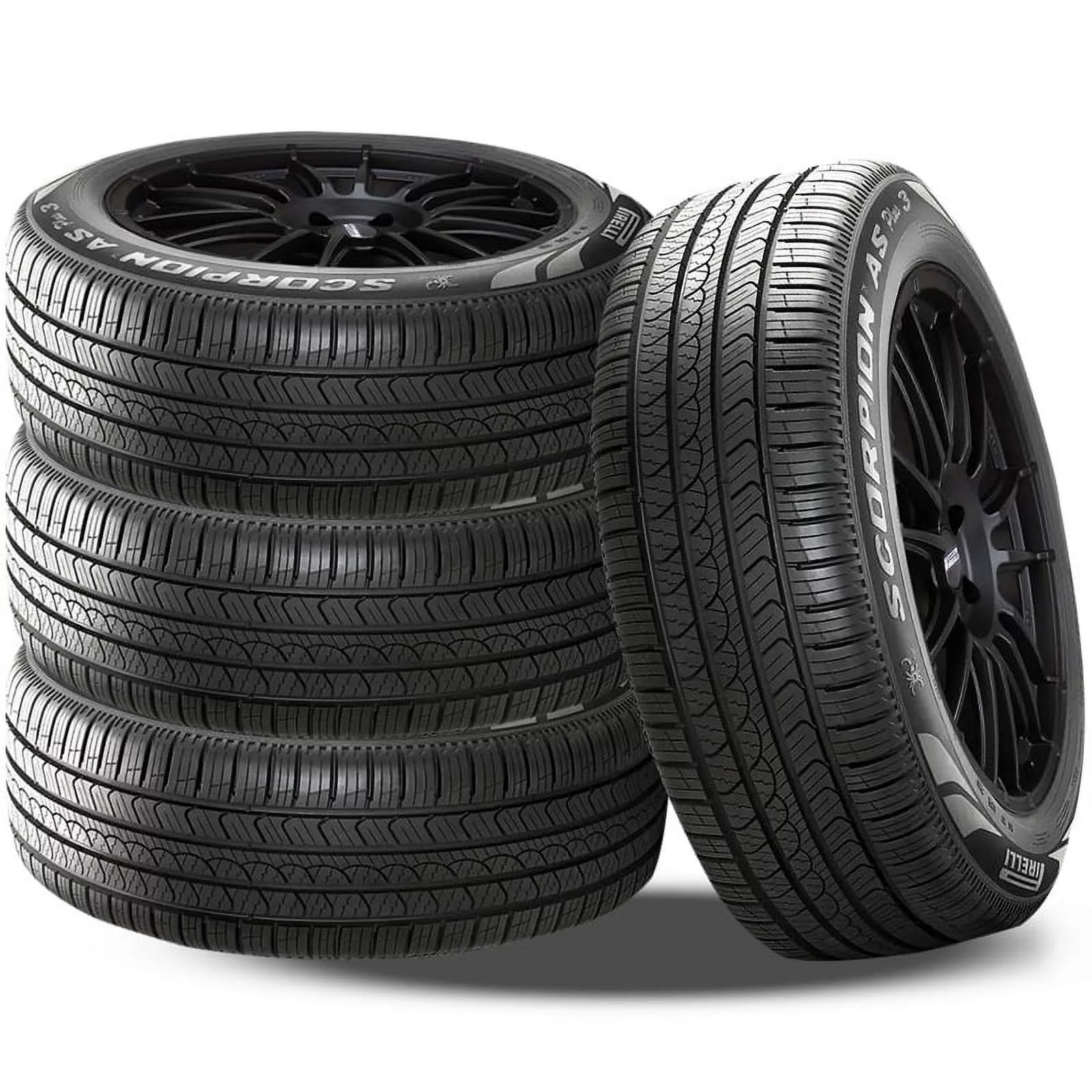 Pair of 2 Pirelli Scorpion All Season Plus III 235/55R20 102H 70000 Mile Warranty Tires P3919800 / 235/55/20 / 2355520 Fits: 2017-20 Cadillac XT5 Premium Luxury, 2014-17 INFINITI QX60 Hybrid