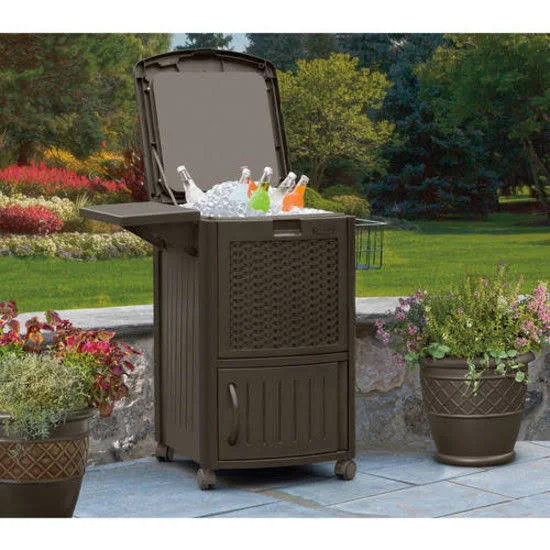 Suncast Resin Wicker Cooler