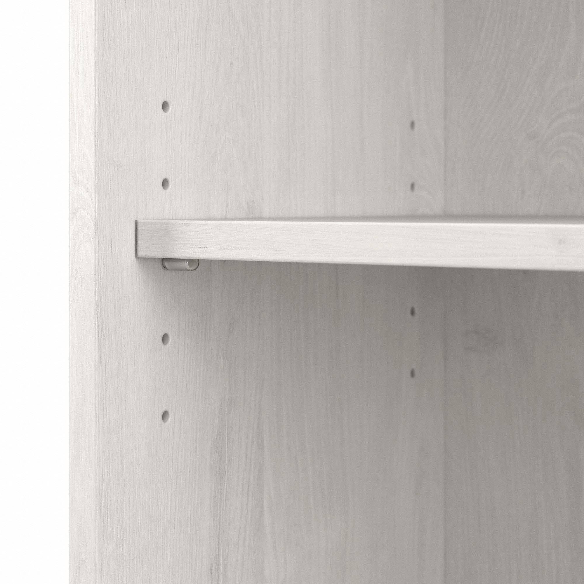 Bush Furniture Cabot Tall 5 Shelf Bookcase in Modern Gray
