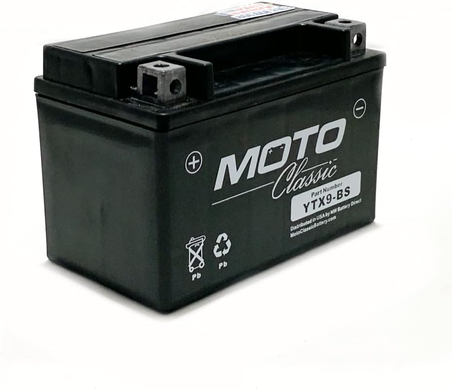 Moto Classic YTX20CH Maintenance Free Sealed AGM 270CCA Battery