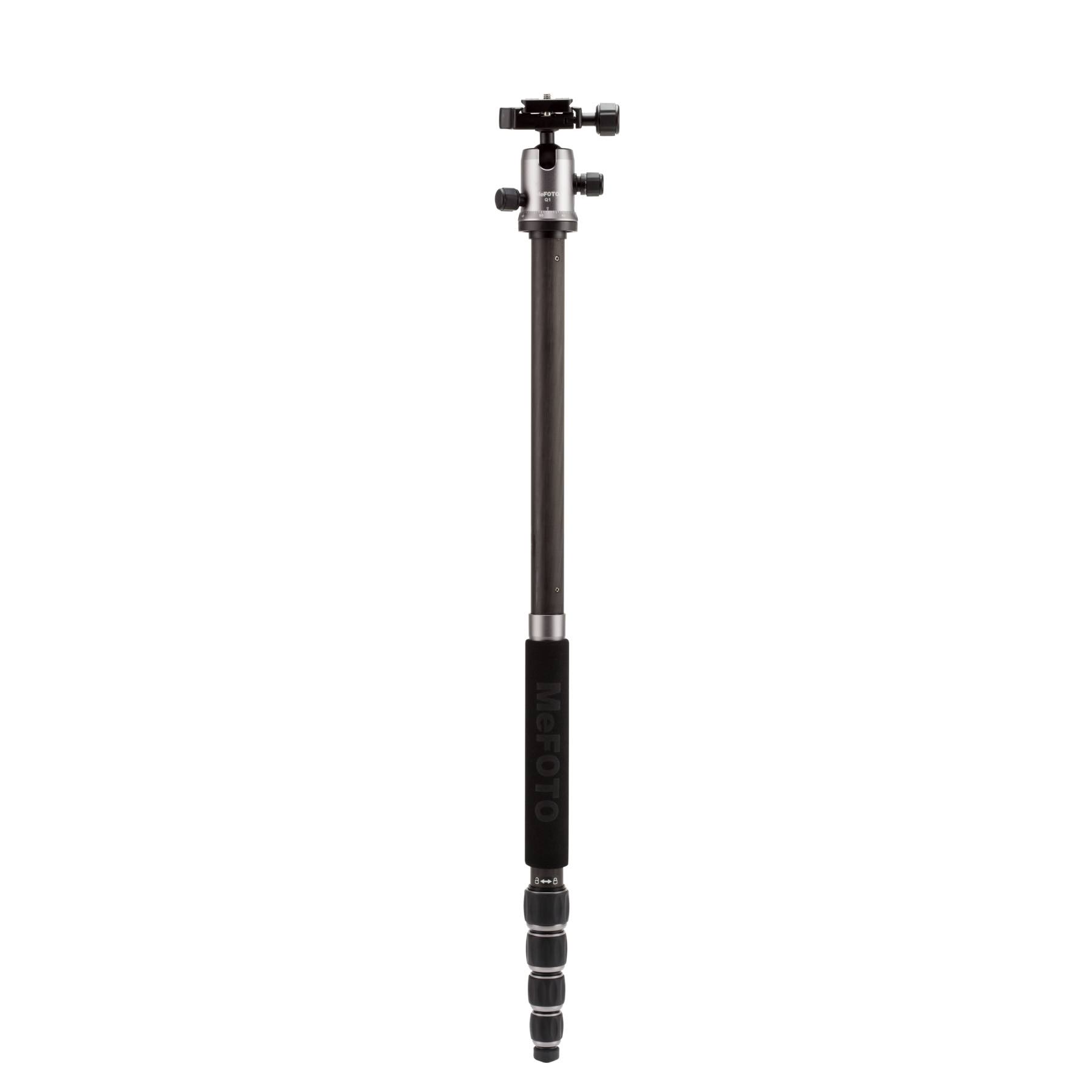 MeFOTO Roadtrip Carbon Fiber Travel Tripod Kit (titanium)