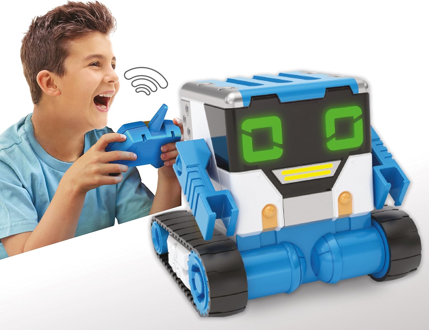 Really RAD Robots MiBRO - Interactive Remote Control Robot with Accessories, 50+ Functions & Sounds - Your Personal Prank Bot | Plays, Talks, and Pranks