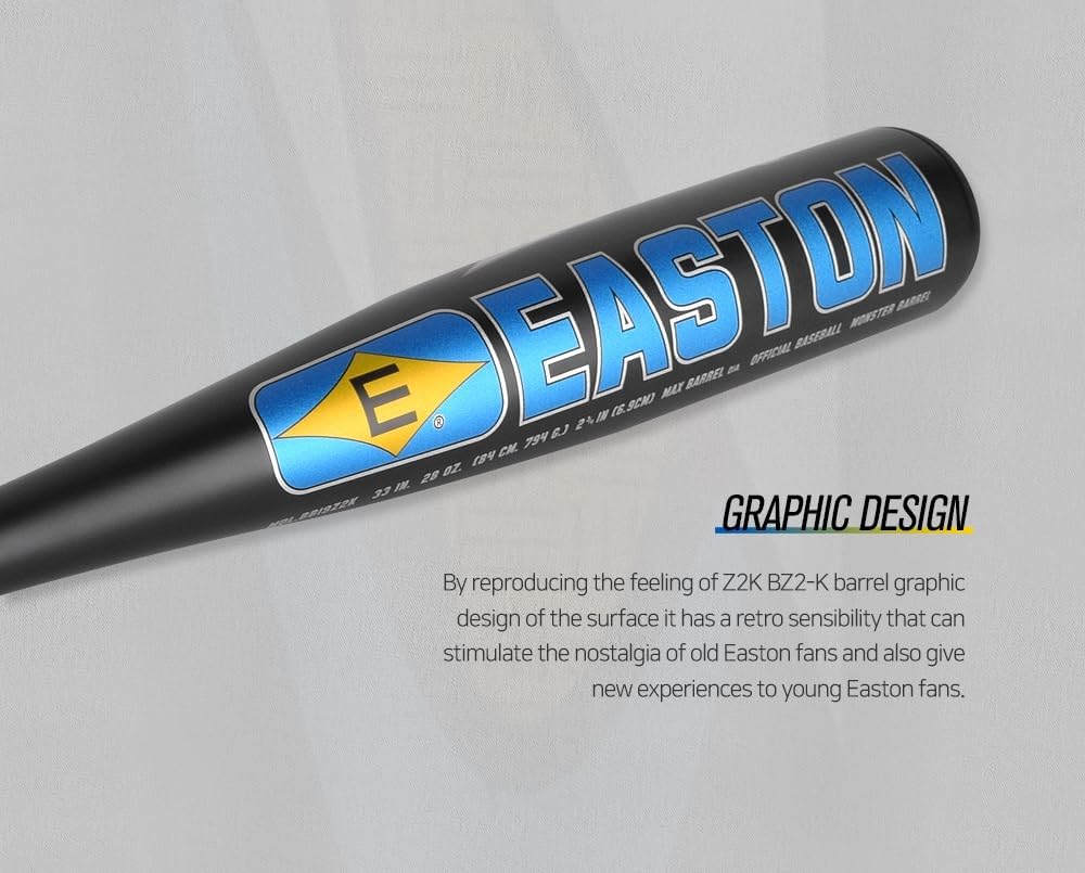 Easton Z2K Baseball bat (33in/28oz)