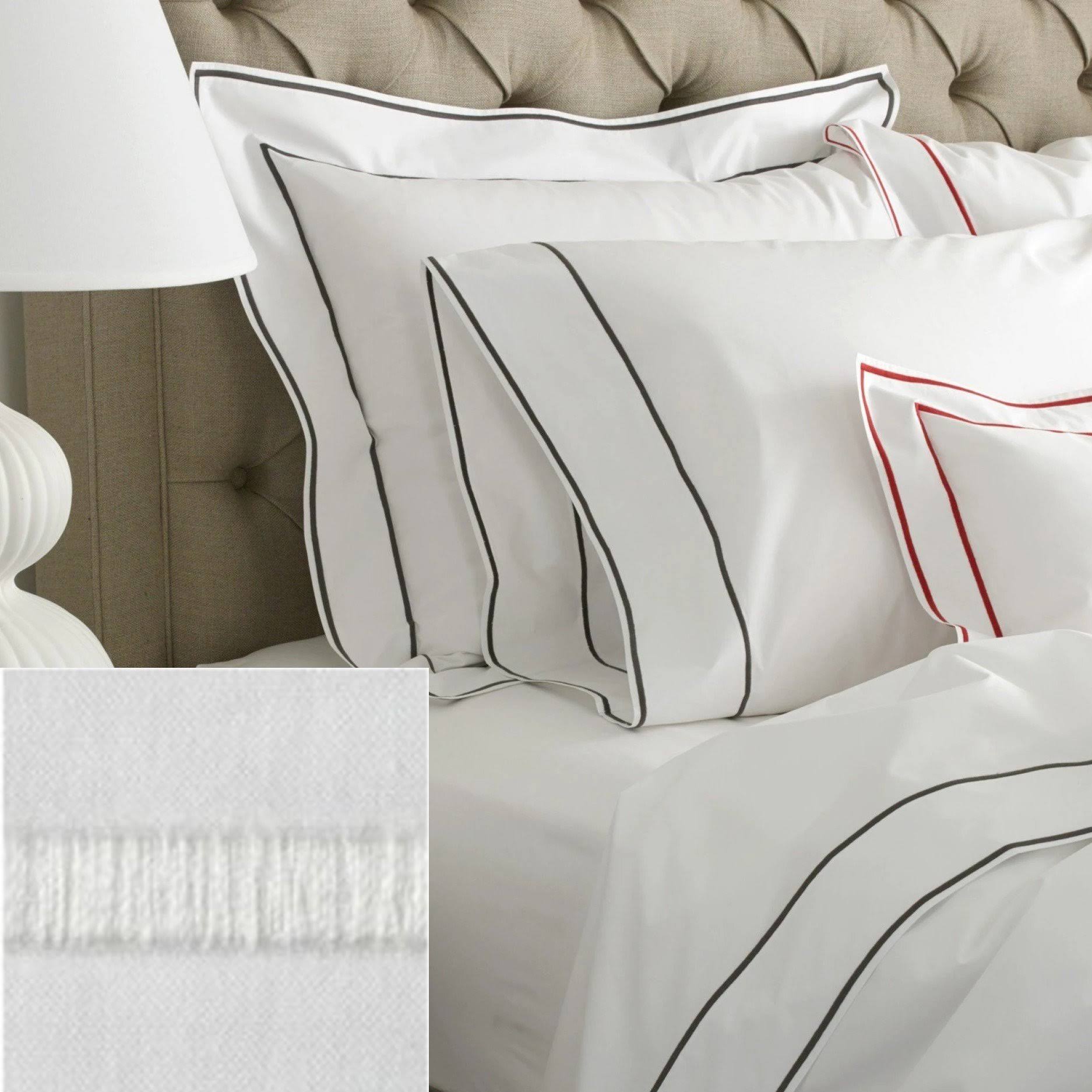 Matouk Ansonia - Full/Queen Duvet Cover | White