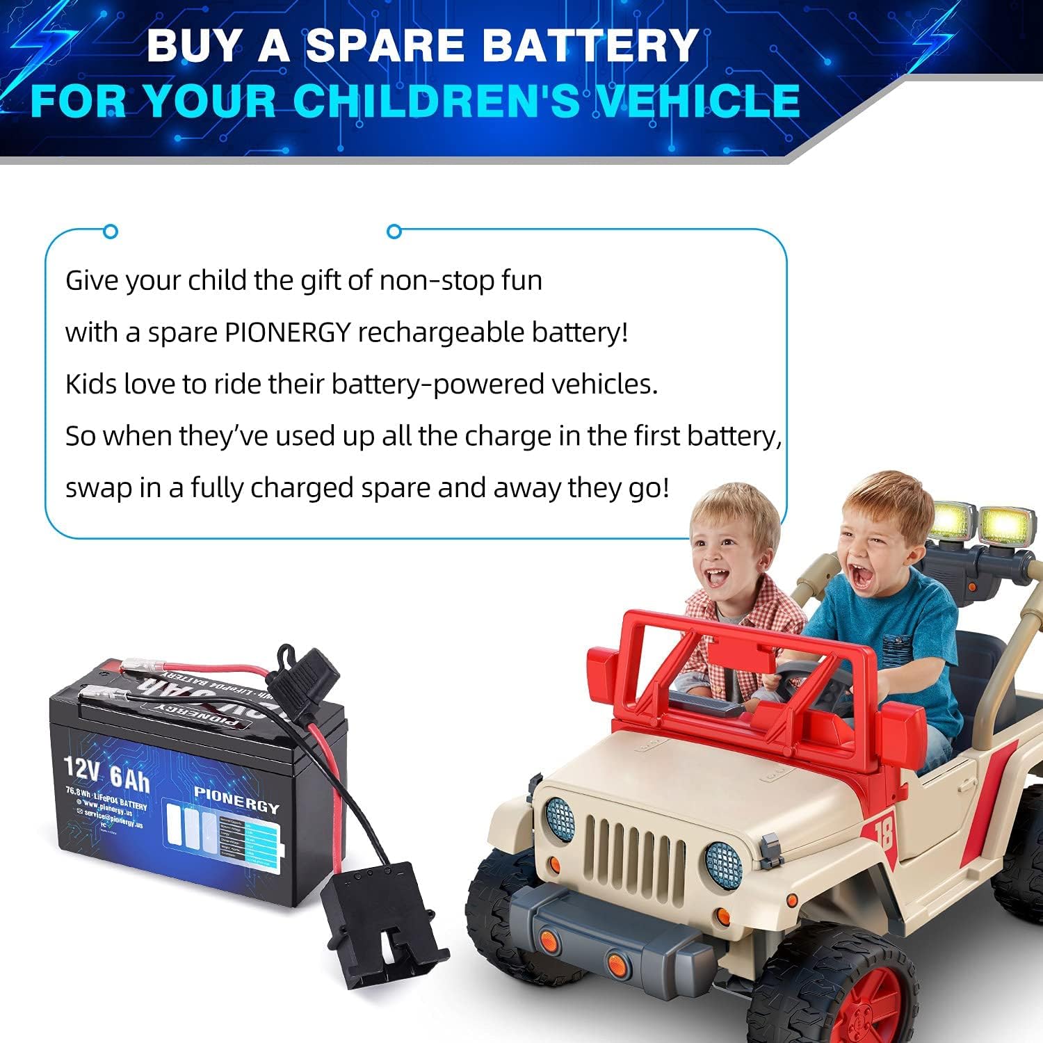 LiFePO4 Battery, Lithium Battery 4000+ Cycles Rechargeable Iron Phosphate Battery for RV, Solar Power and Backup Battery Low Self-Discharge and Light Weight with Built-In BMS (12.8V 6 Ah)