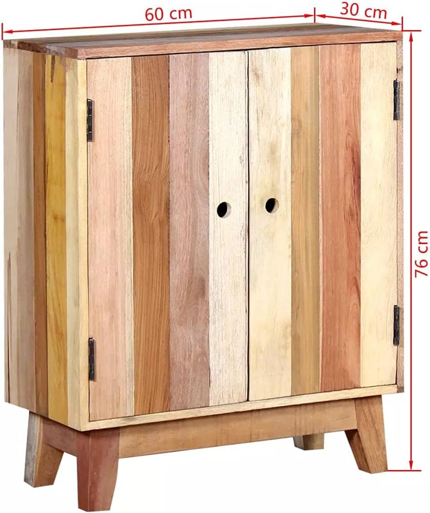 (Fast Delivery) Industrial Wooden Storage Cabinet Kitchen Buffets Sideboard ​for Dining Room,Living Room,Bathroom. Sideboard Solid Reclaimed Wood