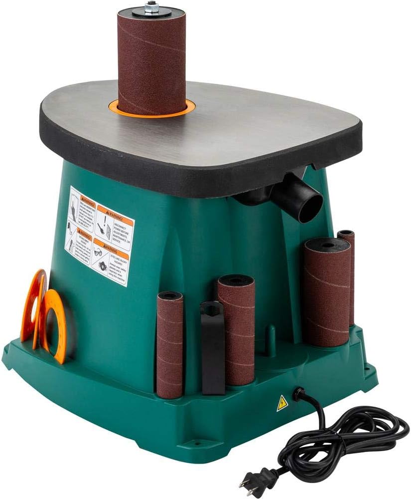 Grizzly Industrial G0739 - Benchtop 1/2 HP Oscillating Spindle Sander