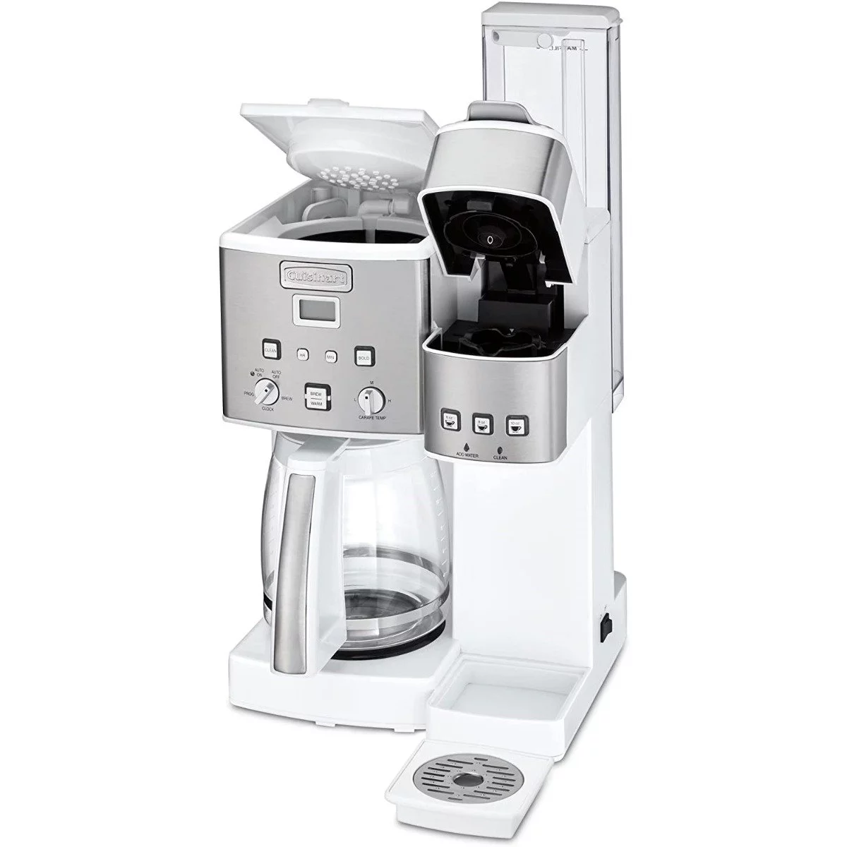 Cuisinart Coffee Center 12-Cup Coffee Maker & Single-Serve Brewer |White