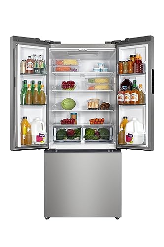 Hamilton Beach French Door Full Size Counter Depth Refrigerator