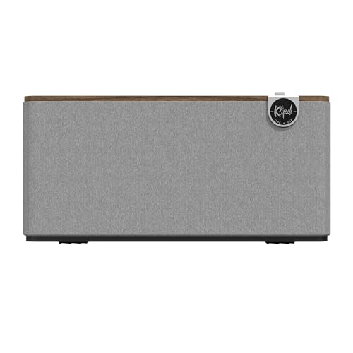 Klipsch The Three Plus Premium Bluetooth Speaker System, Walnut