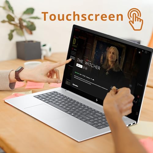 HP 2023 Newest Envy Laptop, 17.3" FHD Touchscreen, Intel Core i7-1355U, NVIDIA RTX 3050, 64GB RAM, 1TB SSD, HDMI, Webcam, Backlit KB, SD Card Reader, Wi-Fi 6, Windows 11 Home, Grey