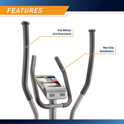 Marcy Magnetic Elliptical Trainer Cardio Workout Machine