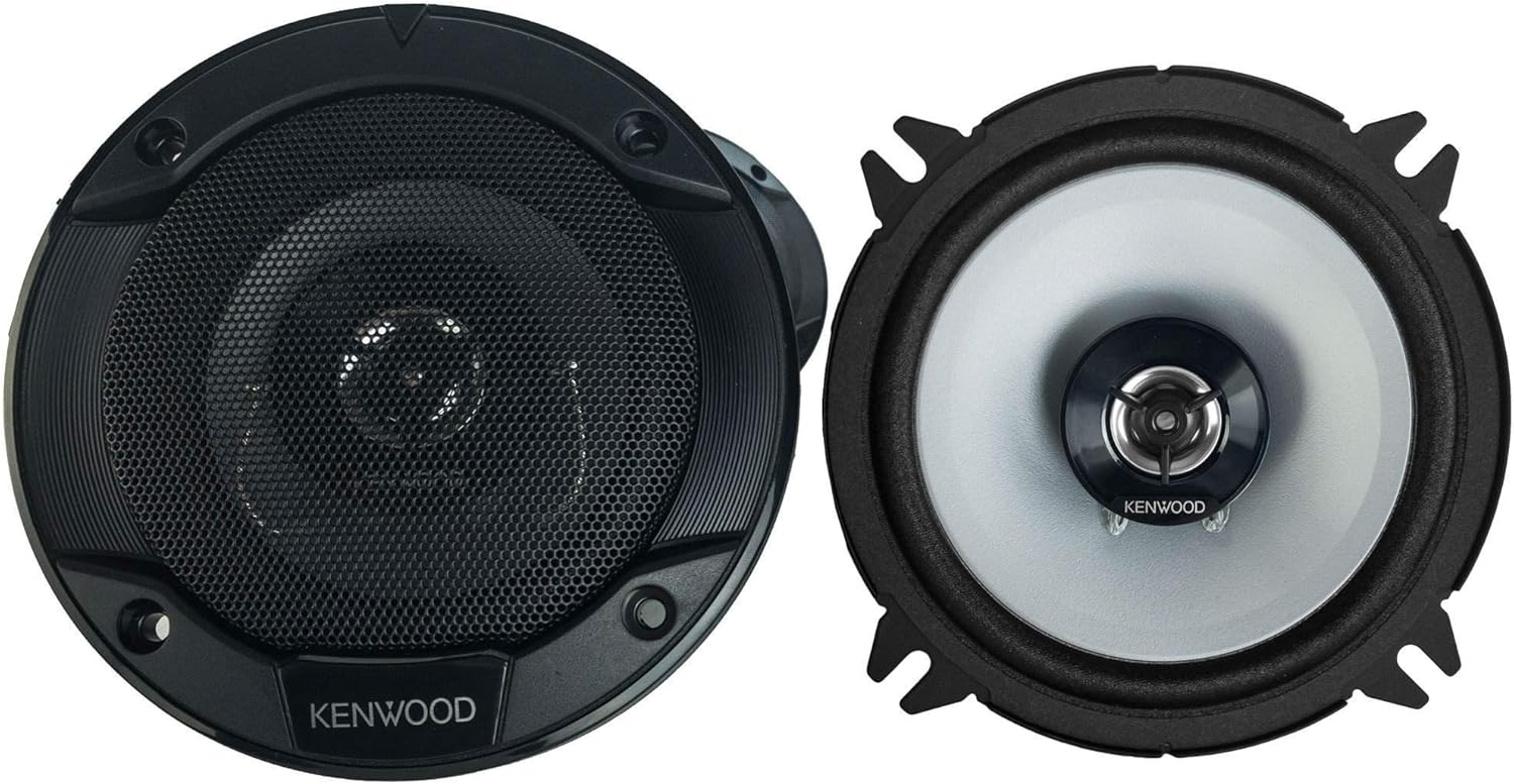 Kenwood KFC-1366S 250 Watt 5.25-Inch Coaxial 2 Way Car Audio Speaker (1 Pair) Pack of 2