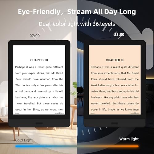 Bigme E-Ink Tablet 6-Inch mini Book Reader 32GB of Storage Black