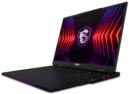 EXCaliberPC [2024] MSI Raider 18 HX A14VHG-268US (Intel Core i9-14900HX, 128GB DDR5 RAM, 1TB NVMe SSD, NVIDIA GeForce RTX 4080, 18" UHD+ 120Hz Mini LED, Windows 11 Pro) Gaming Laptop