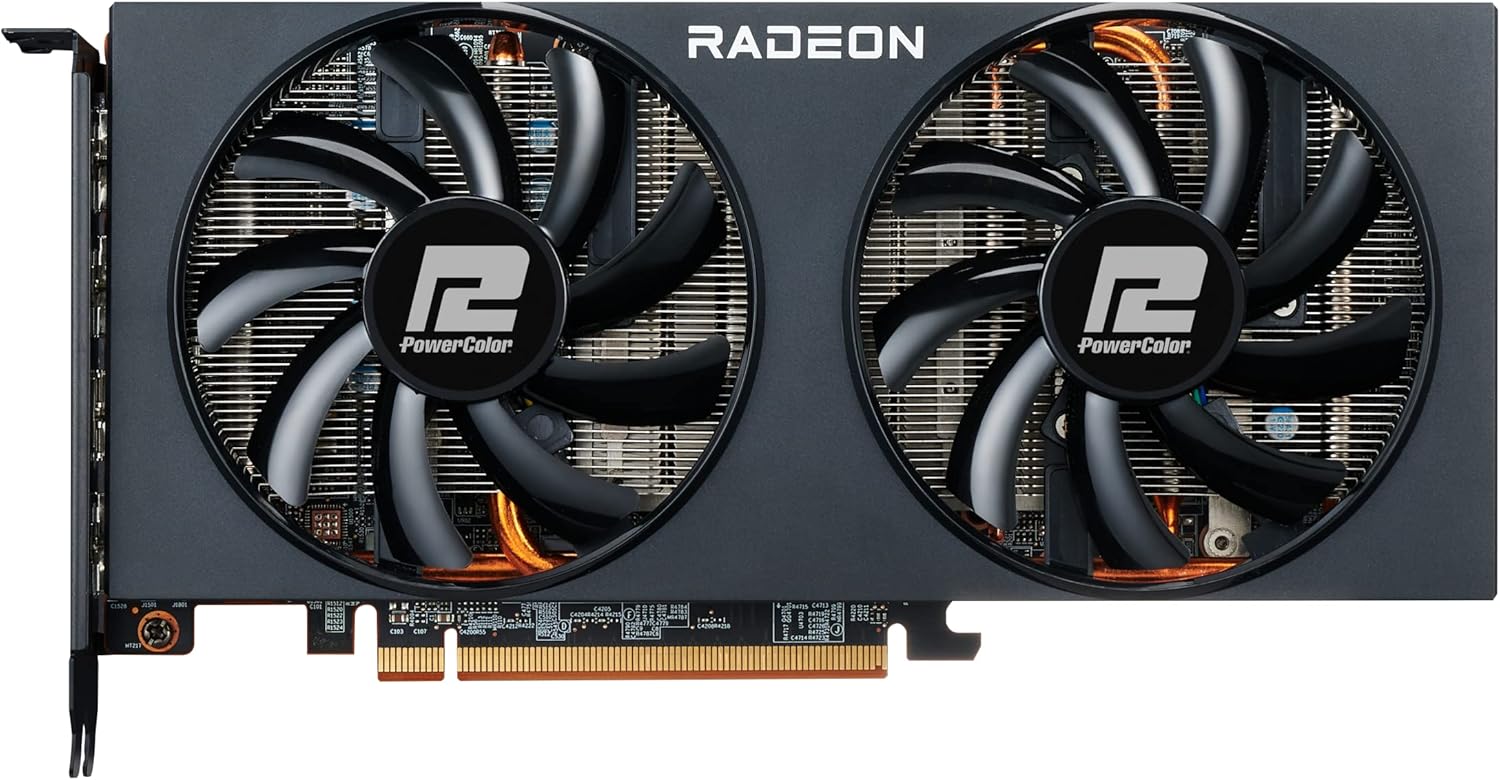PowerColor Fighter AMD Radeon RX 6700 XT Gaming Graphics Card with 12GB GDDR6 Memory, Powered by AMD RDNA 2, Raytracing, PCI Express 4.0, HDMI 2.1, AMD Infinity Cache