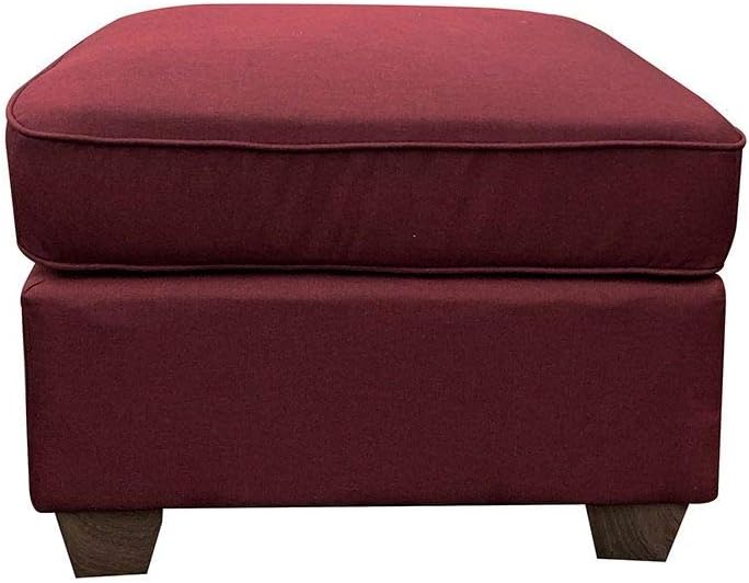 Cleavon II Sectional Sofa & 2 Pillows in Red Linen 53740