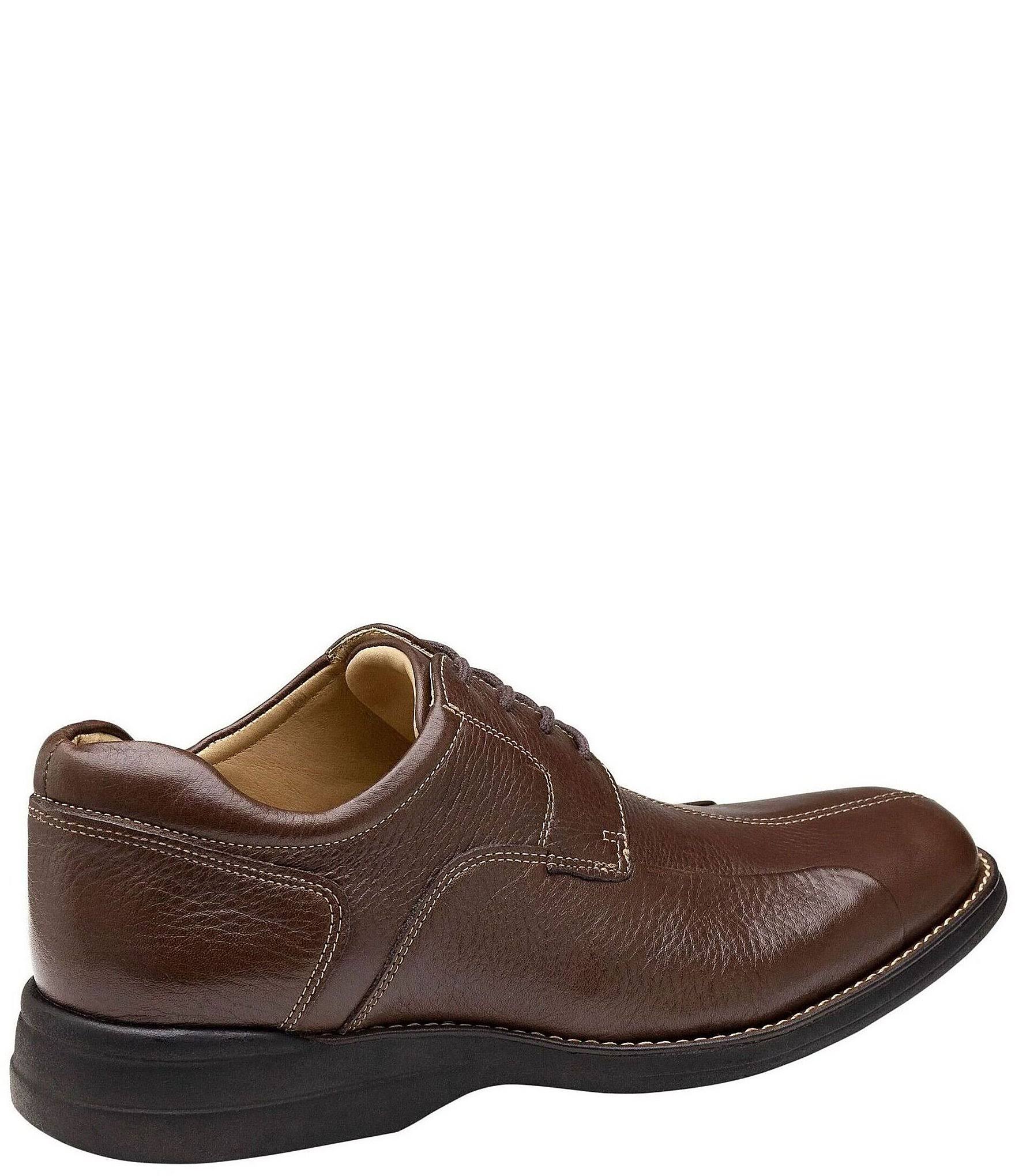 Johnston u0026 Murphy Men&s Shuler Bicycle - Dark Brown Tumbled Calf