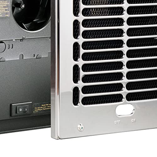 Cadet Bathroom Electric Wall Heater Assembly & Chrome Grill
