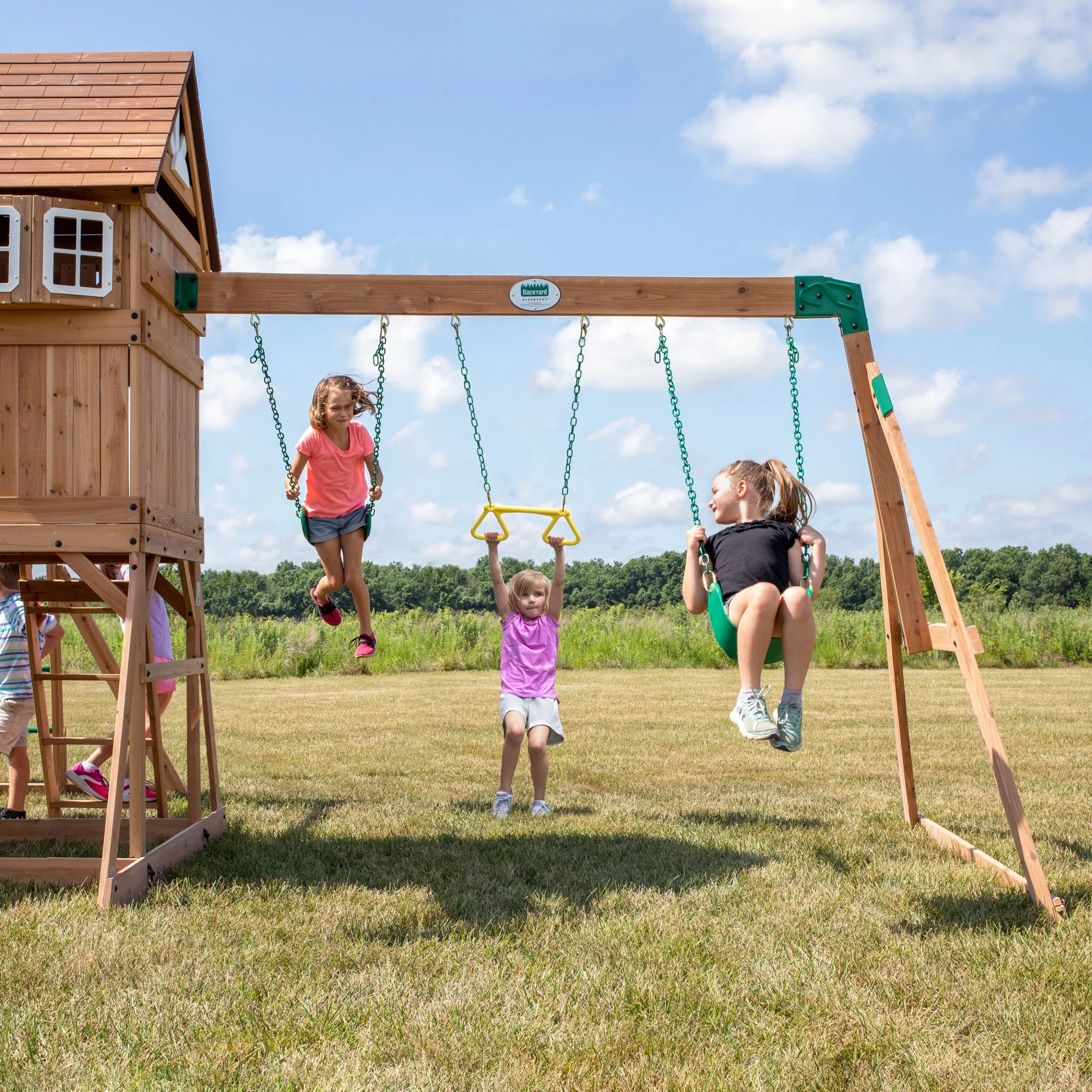 Backyard Discovery Montpelier All Cedar Swing Set