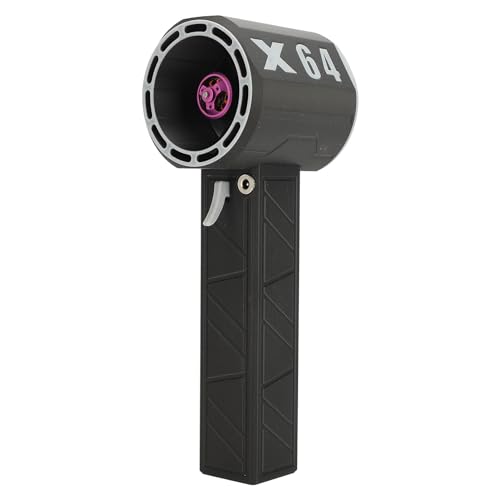 Jet Dry Mini Blower, 1.4KG Thrust Portable Air Blower with 64mm Brushless Motor, 8000mAh Rechargeable, Stepless Speed Adjustable Handheld Turbo Fan for Car Keyboard Cleaning