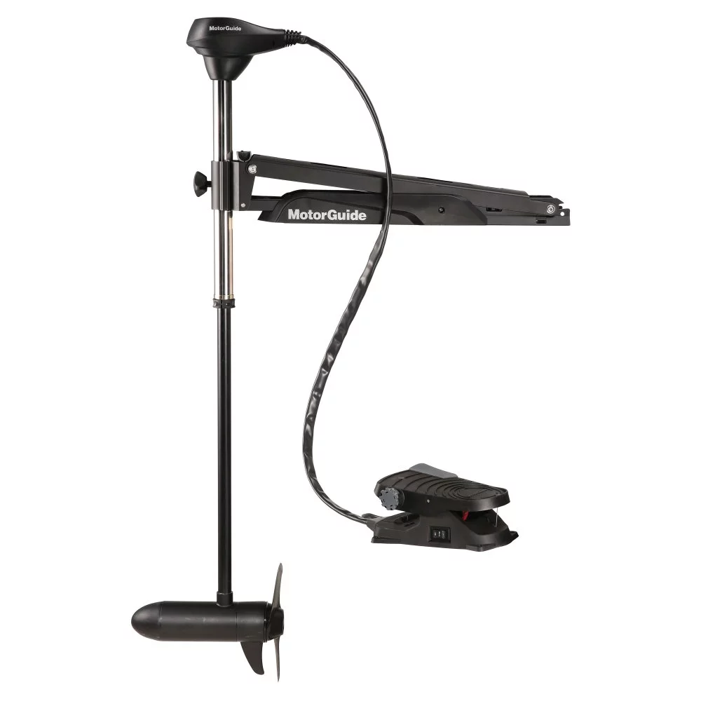 Motorguide X3 Foot Control Bow Mount Freshwater Trolling Motor, 55 lb Thrust, 12V