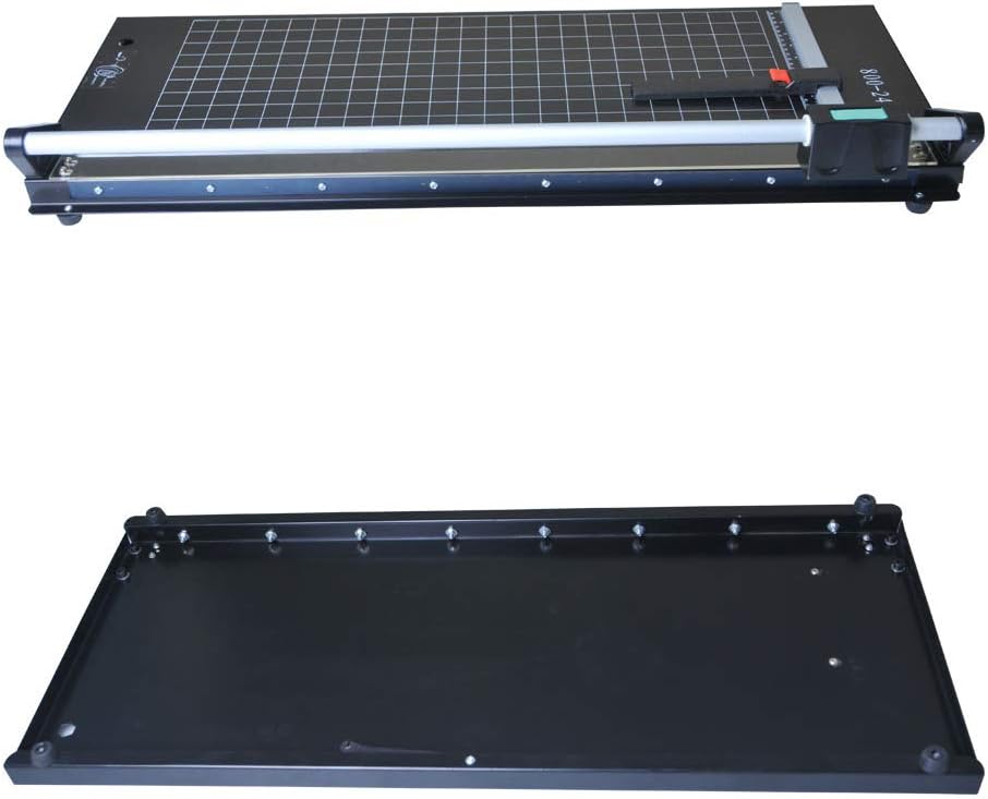 CALCA 24 Inch Precision Rotary Paper Cutter Paper Trimmer 24 inch Manual Sharp Photo Paper Trimmer and Cutters