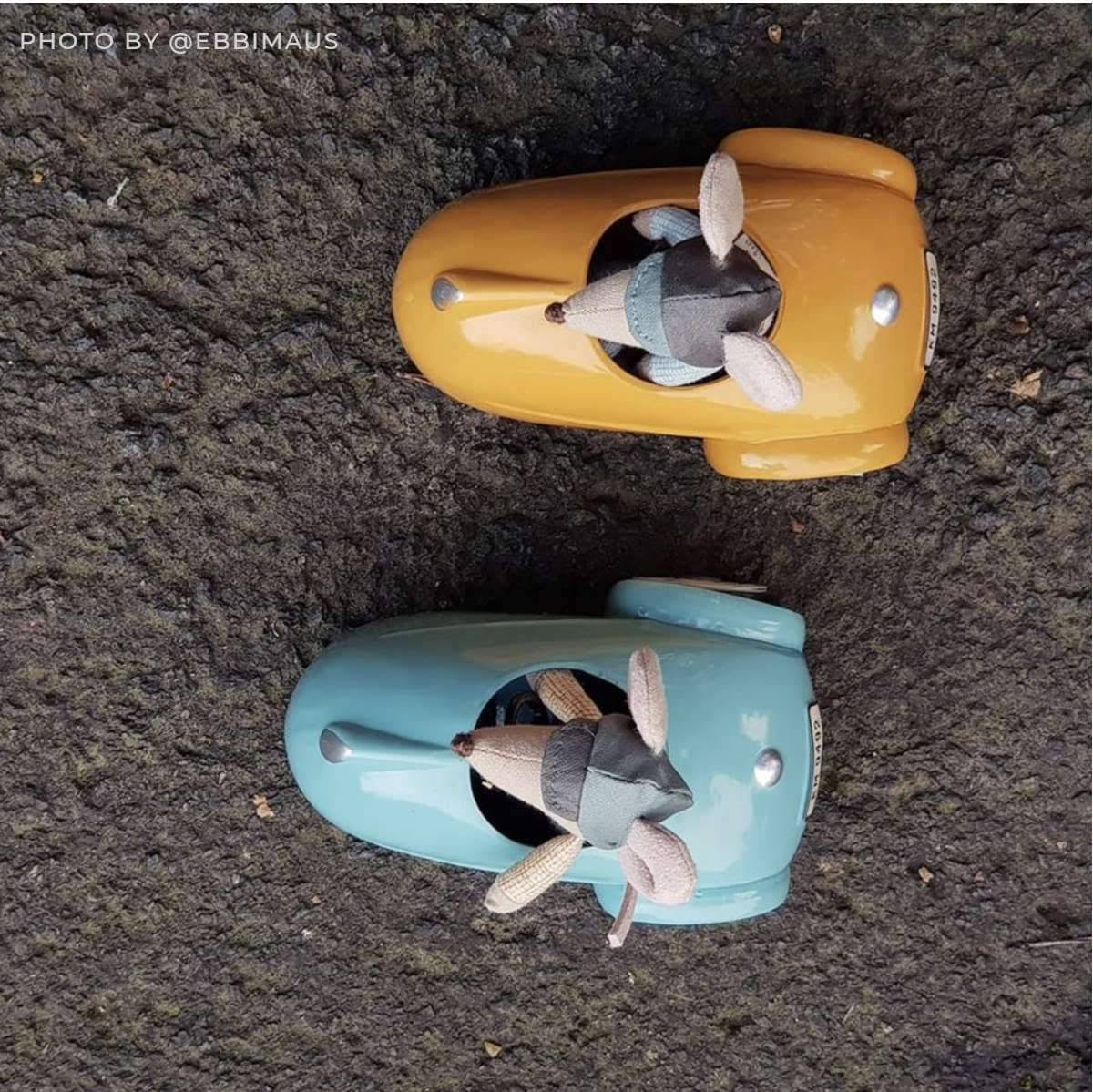Maileg Mouse Car with Garage - Blue