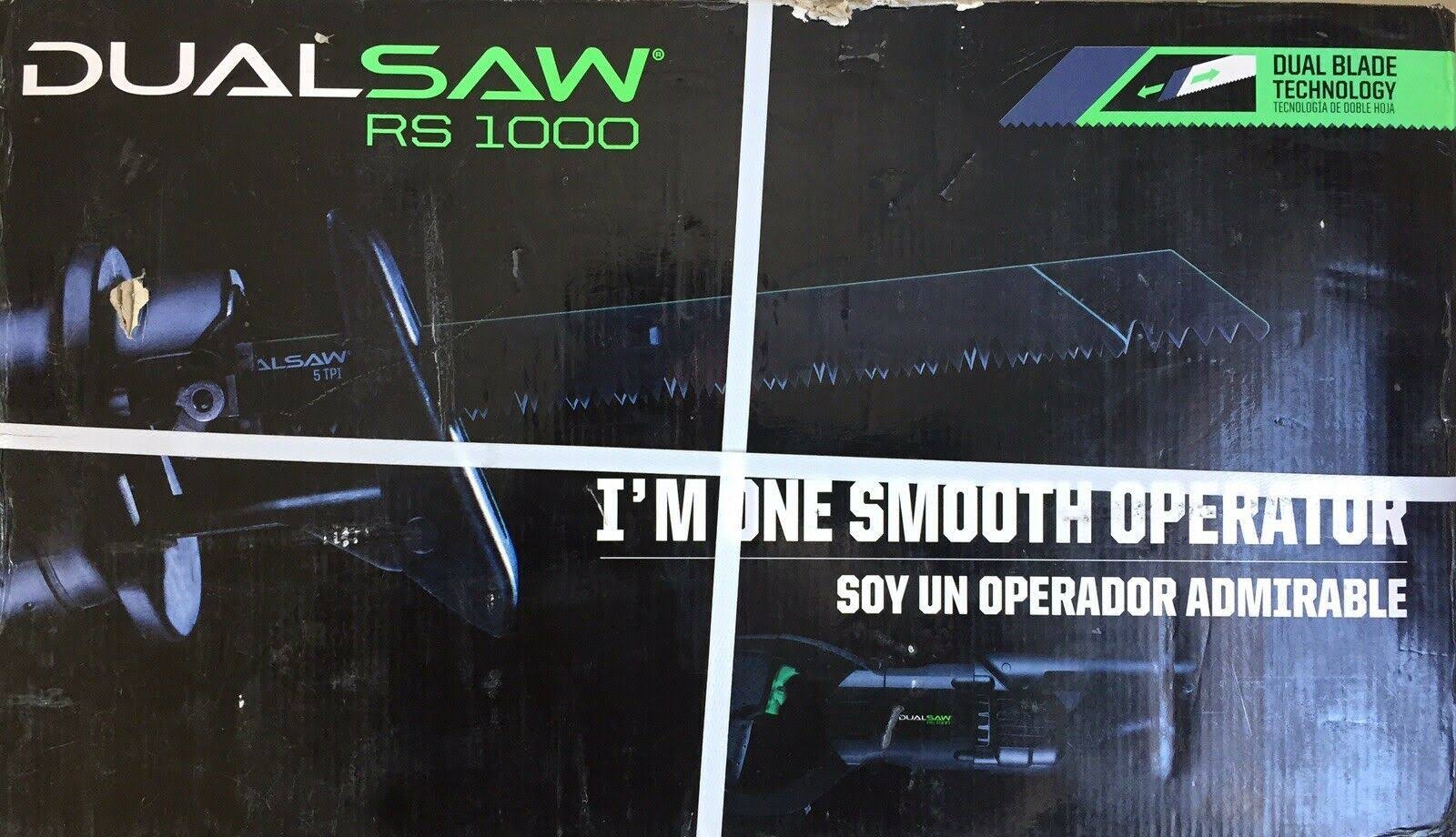 New Dualsaw RS1000 Reciprocating Saw w/ Dual or Single Blade Technology