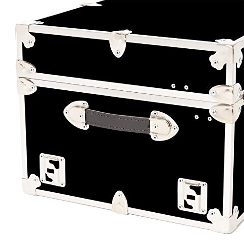 Rhino Trunk & Case Camp & College Trunk with Removable Wheels 30"x17"x13" (White)